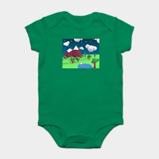 Evening sky Baby Bodysuit